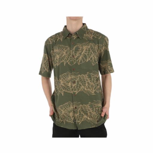Camisa Palm Bands Four Leaf Clover Throwback Quiksilver